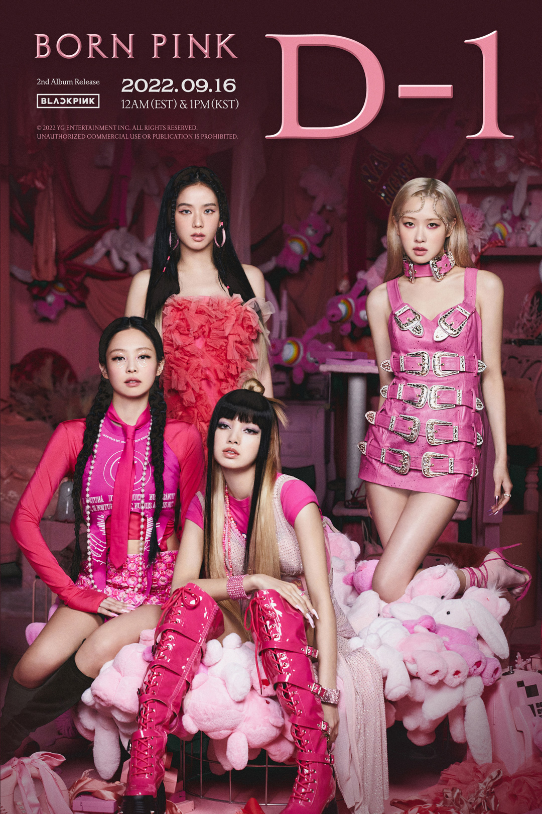 Blackpink Hitung Mundur D 1 Perilisan Album “born Pink” Koreanindo 