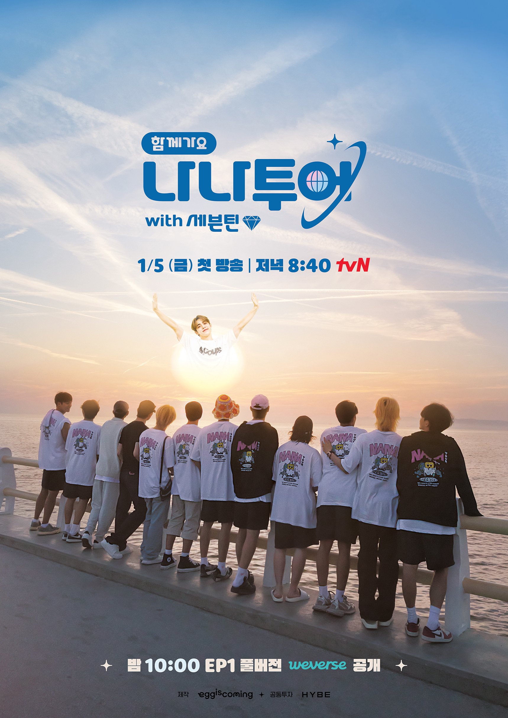 SEVENTEEN Jalanjalan di Italia dalam Poster dan Teaser “NANA TOUR