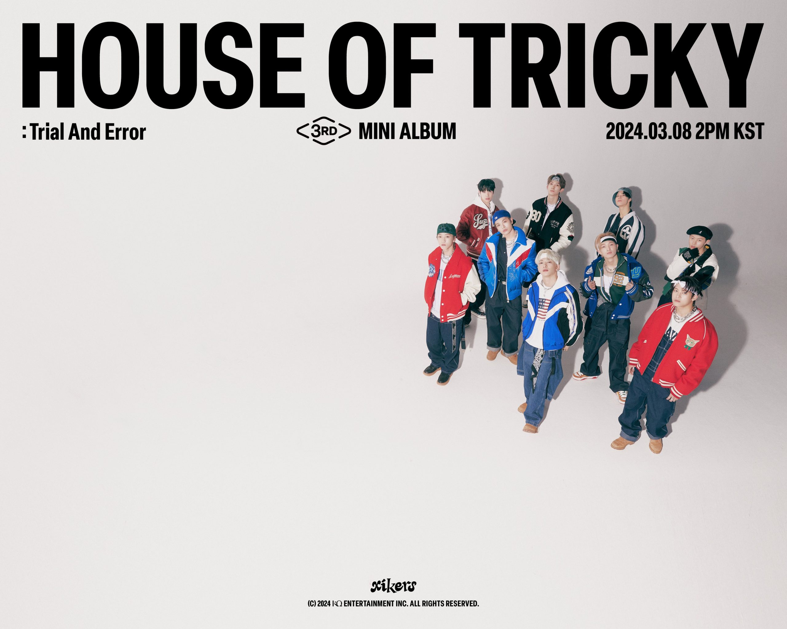 xikers Umumkan Comeback dengan “HOUSE OF TRICKY : Trial And Error